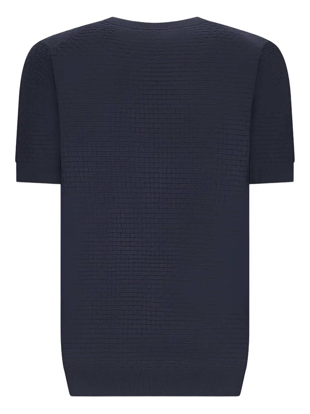 GOES BOTANICAL Gebreid T-shirt - Blauw