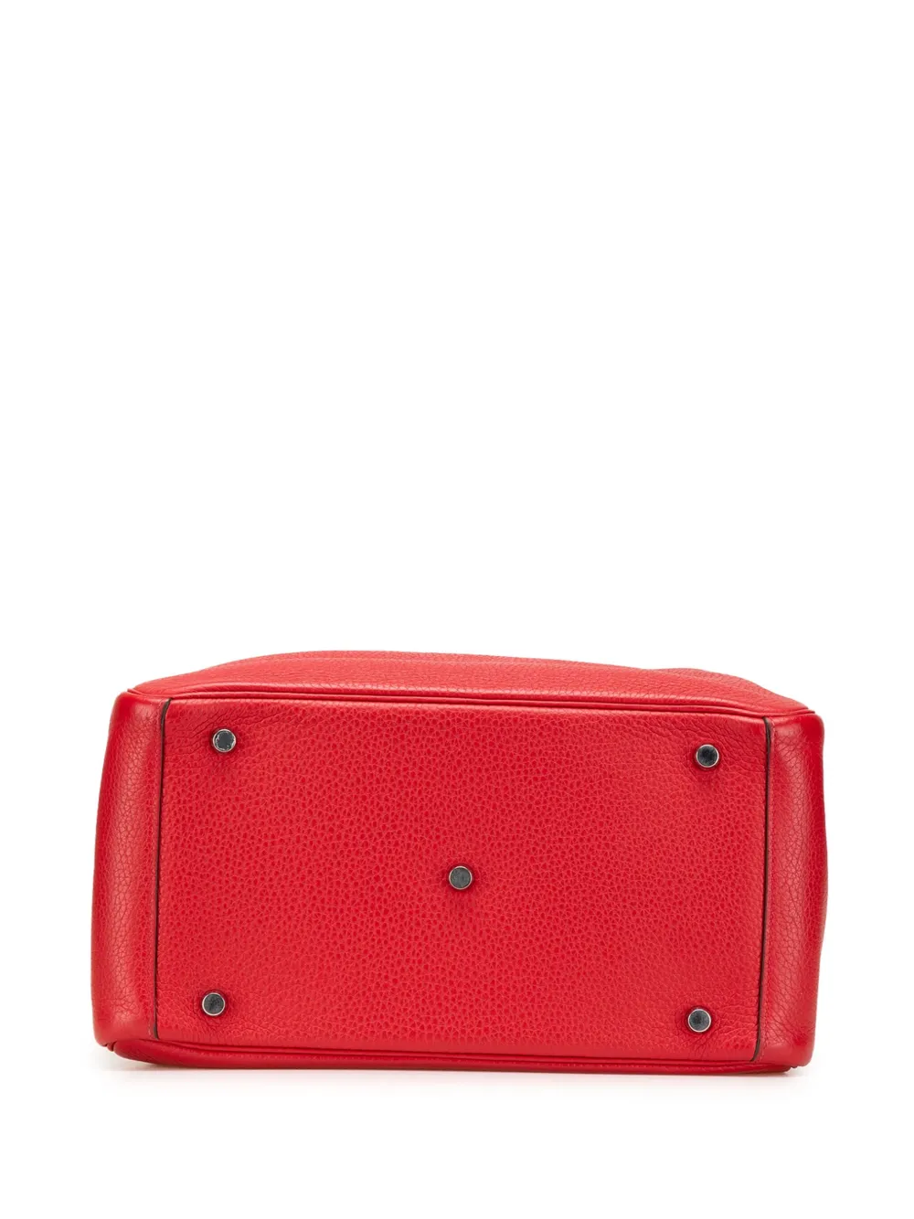 Pre-owned Hermes 2018 Clemence Lindy 30 Shoulder Bag