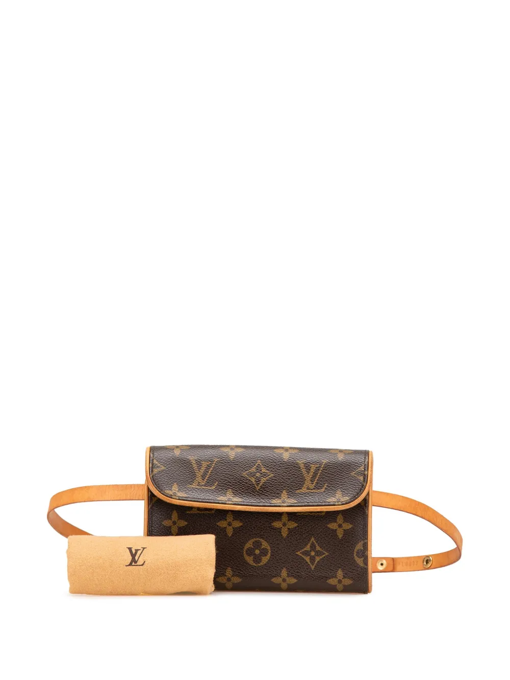 Pre-owned Louis Vuitton 2003 Monogram Pochette Florentine Belt Bag