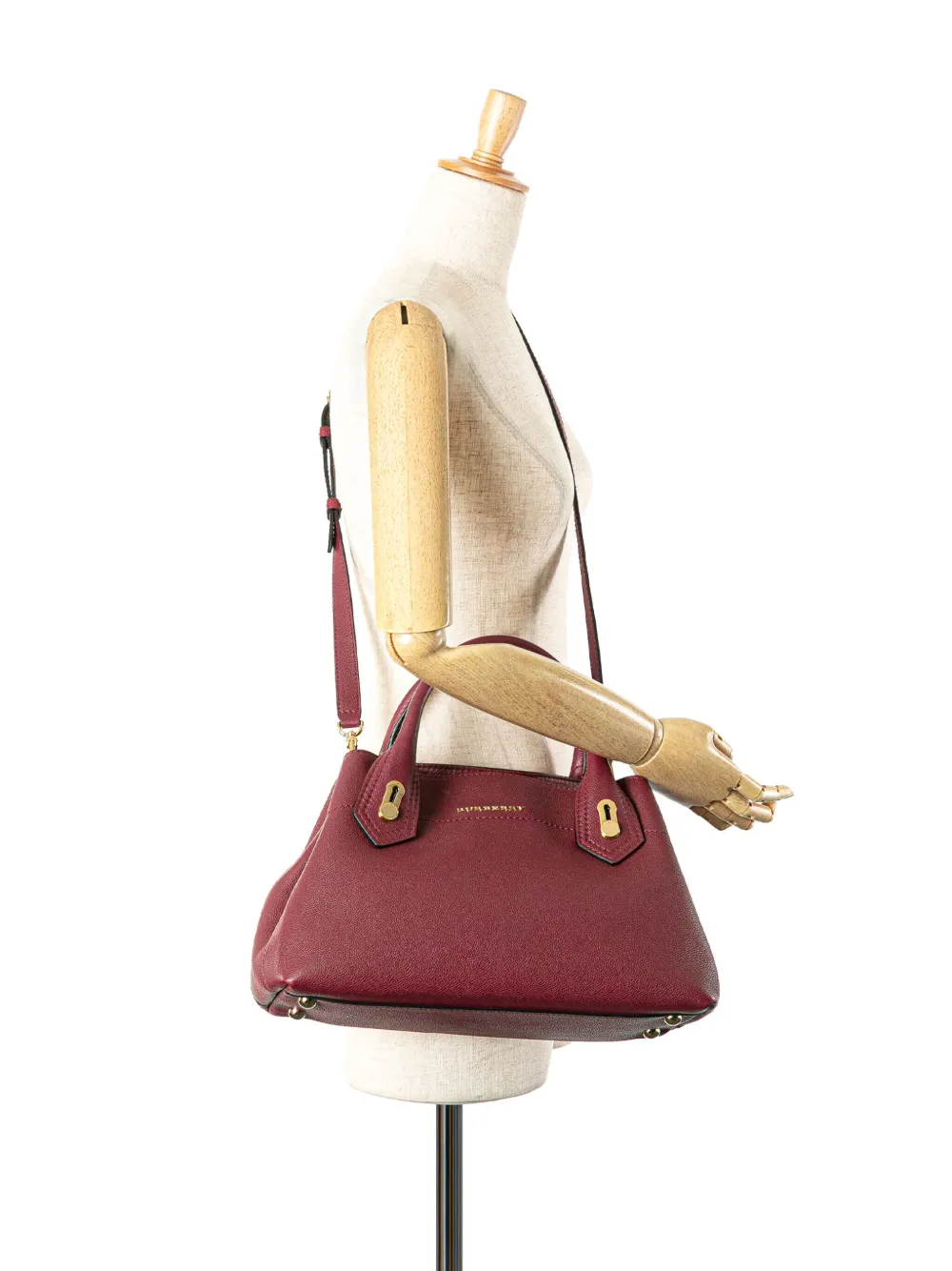 Burberry Pre-Owned 2000-2017 Grainy Calfskin Milton satchel | Pre-Owned | Image 2
