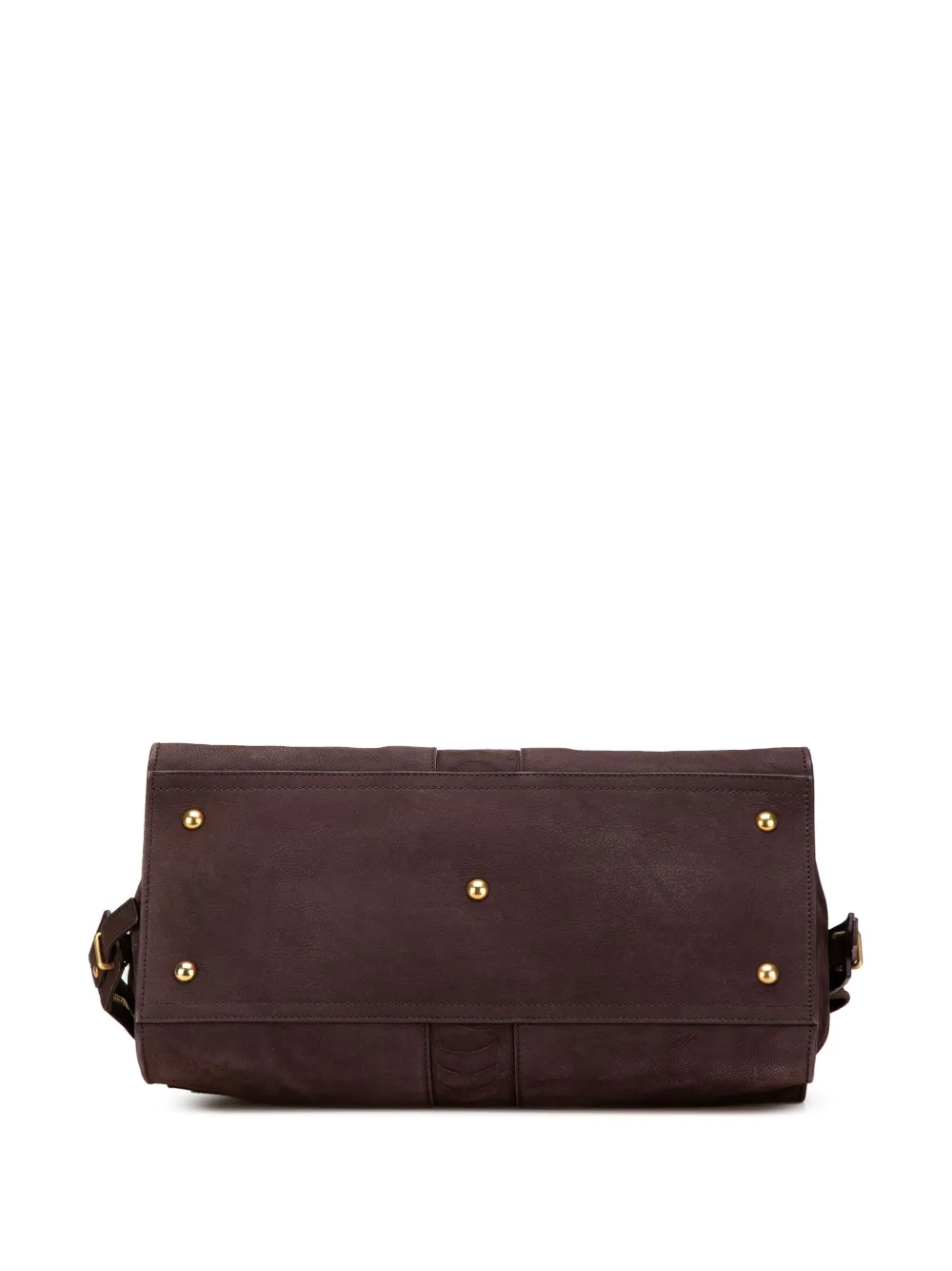 Pre-owned Saint Laurent 2000-2013 Medium Leather Cabas Chyc Satchel