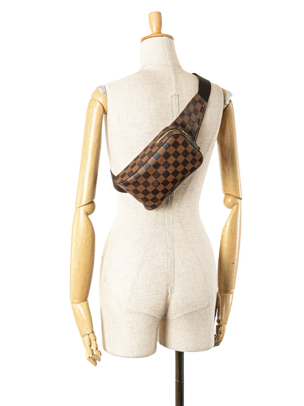 Louis Vuitton Pre-Owned 2004 Damier Ebene Geronimos crossbody bag | Pre-Owned | Image 2