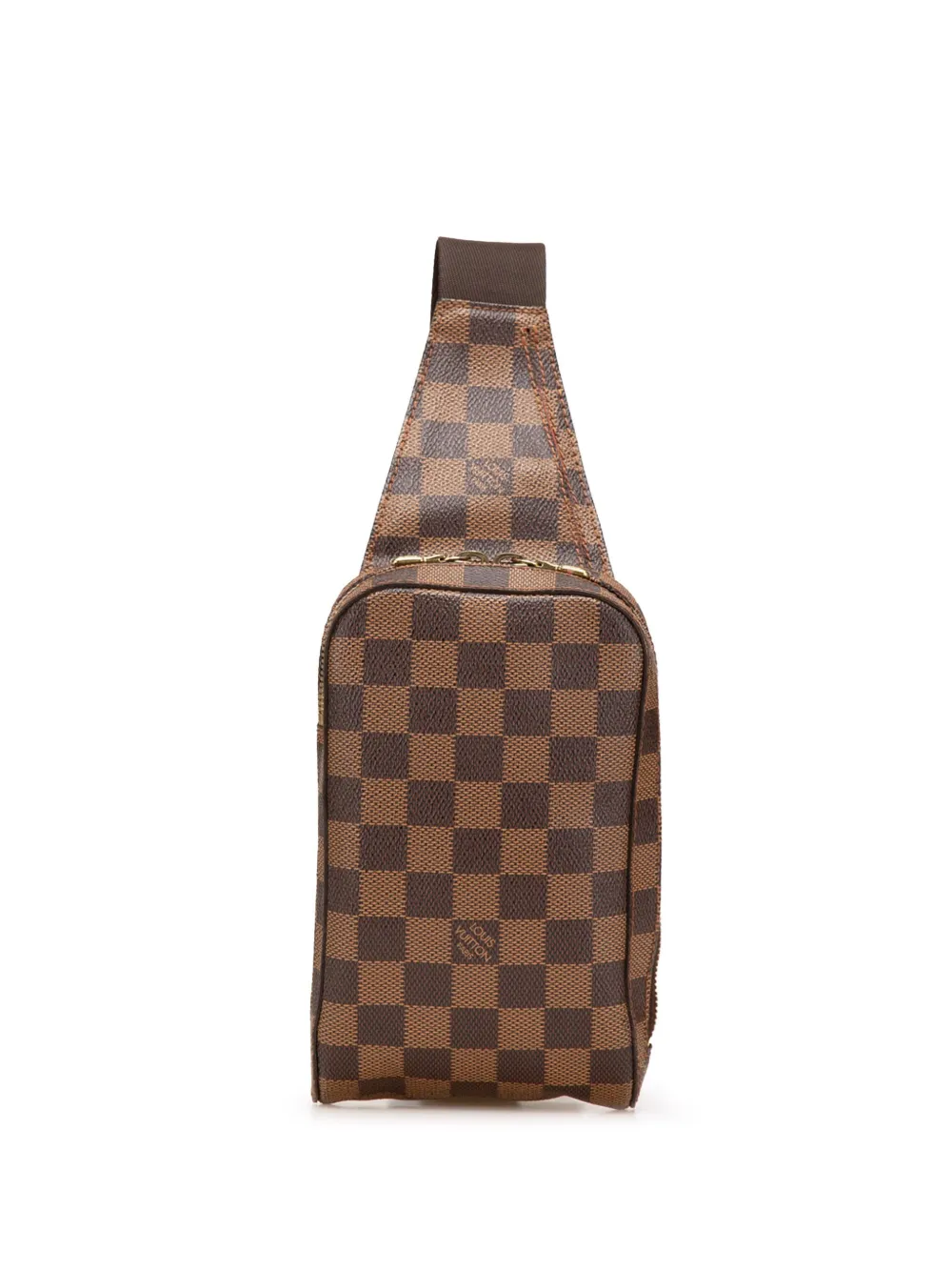 Pre-owned Louis Vuitton 2004 Damier Ebene Geronimos Crossbody Bag