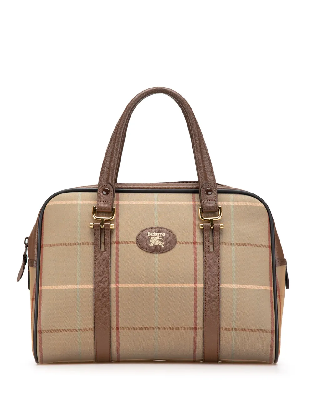 Burberry Pre-Owned 20th Century Vintage Check Canvas handbag | Brown | Image 1