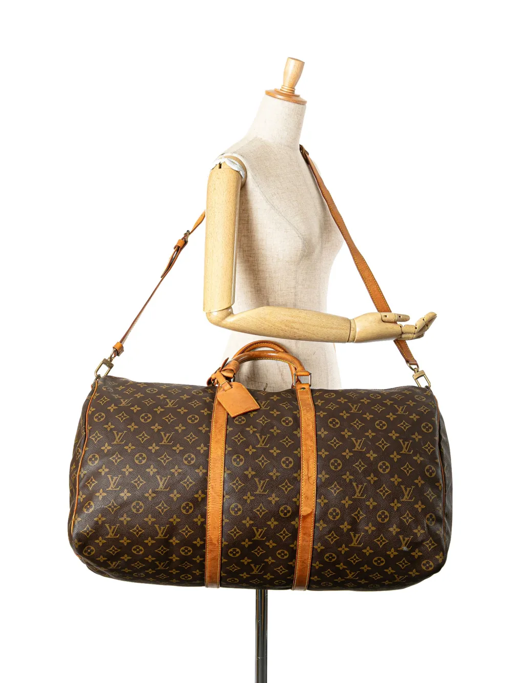 Louis Vuitton Pre-Owned 1992 Monogram Keepall Bandouliere 60 travel bag | Pre-Owned | Image 2