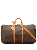 Louis Vuitton Pre-Owned 1992 Monogram Keepall Bandouliere 60 travel bag - Brown