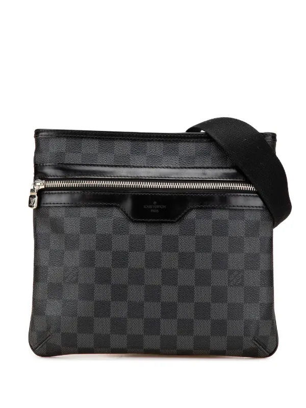 Damier Graphite Tela Damier Louis Vuitton Pre-Owned Borsa A
