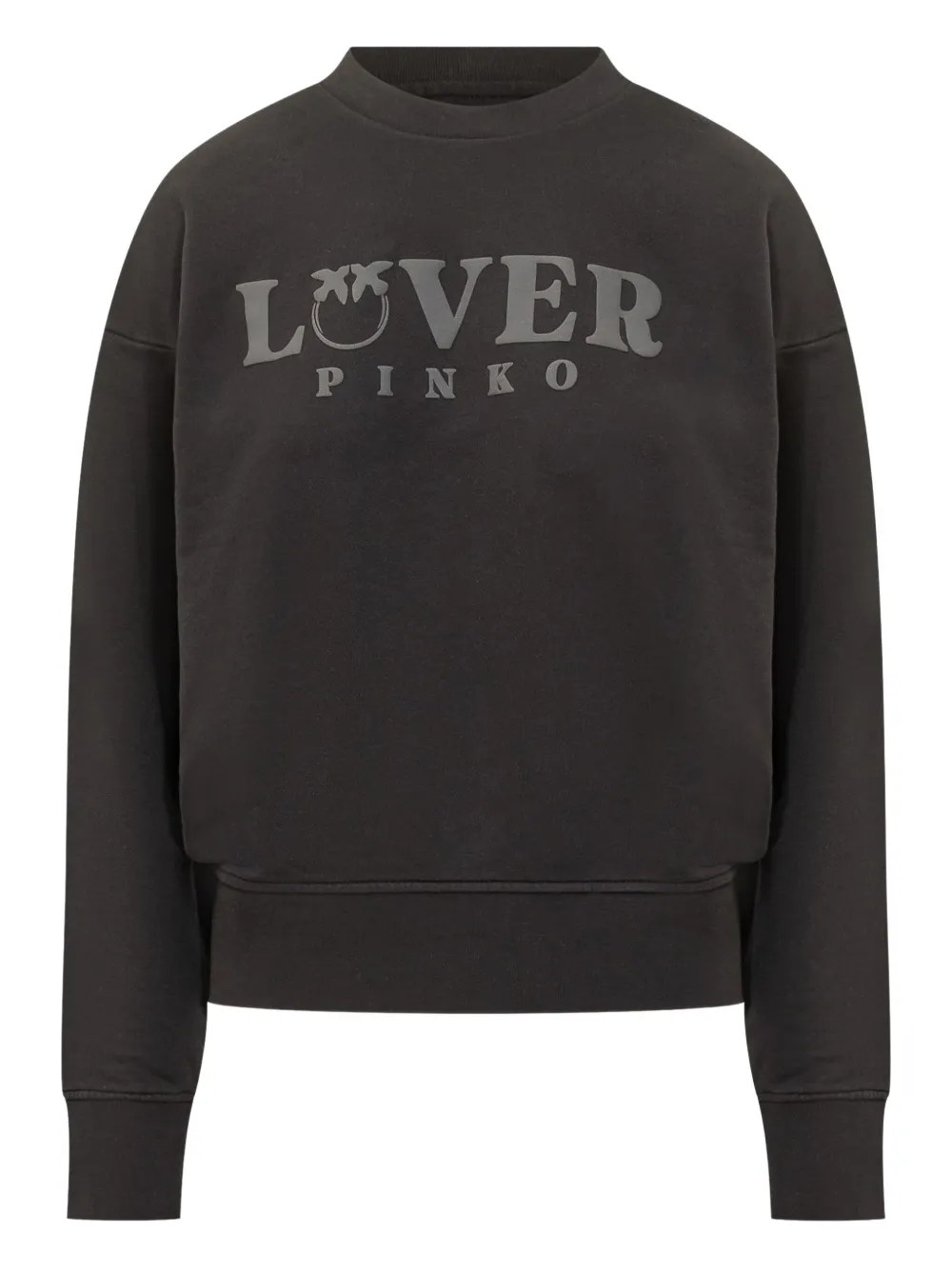 PINKO Sweater met logoprint Zwart