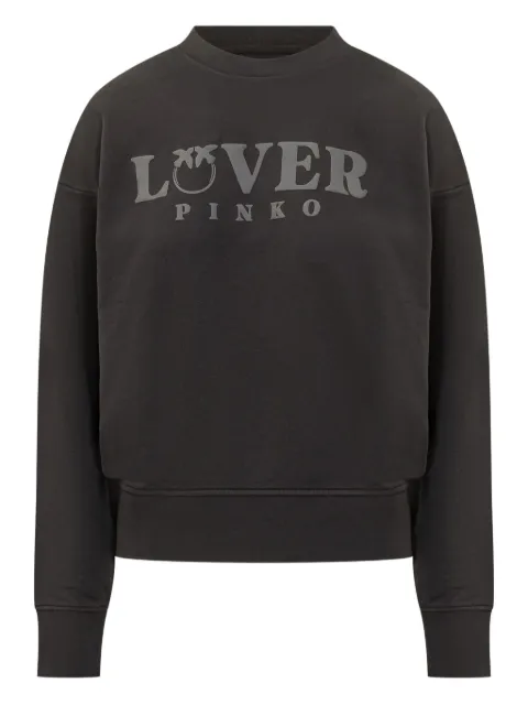 PINKO logo-print sweatshirt