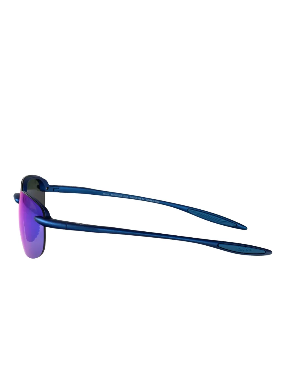 Maui Jim Ho'okipa Ultra rimless sunglasses Blauw