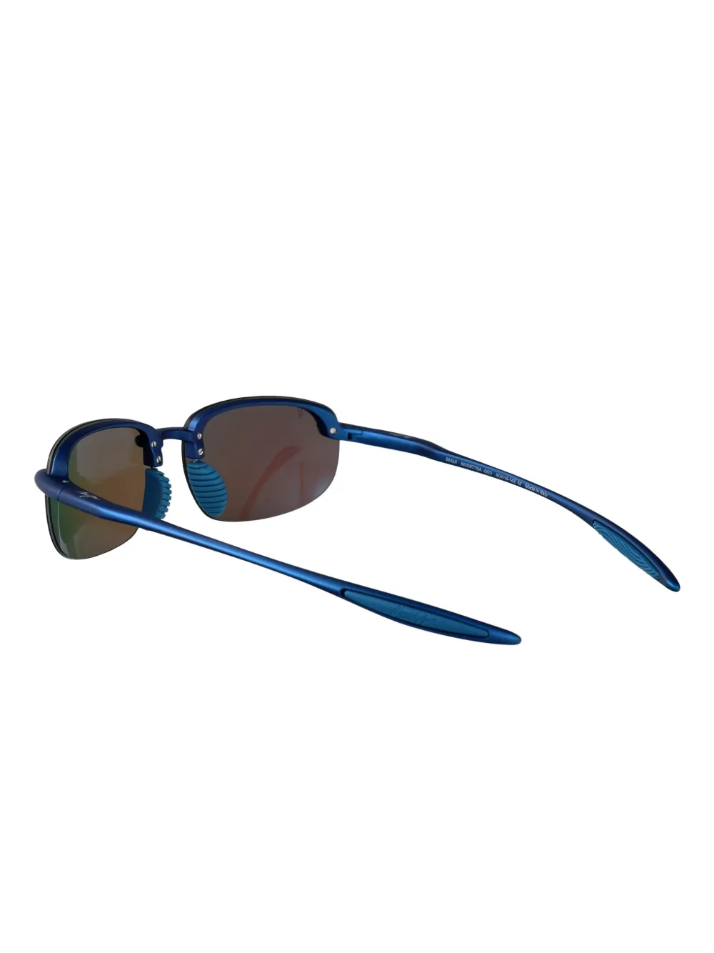 Maui Jim Ho'okipa Ultra rimless sunglasses Blauw