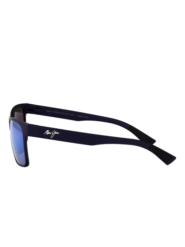Maui Jim Ho'opili スクエアフレーム サングラス | ブルー | FARFETCH JP