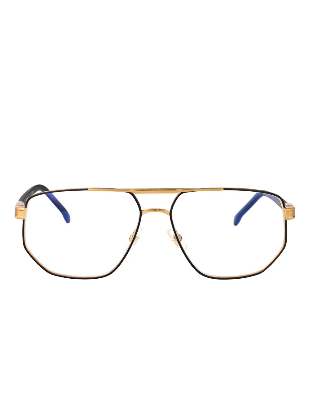 Carrera Bril met geometrisch montuur Goud