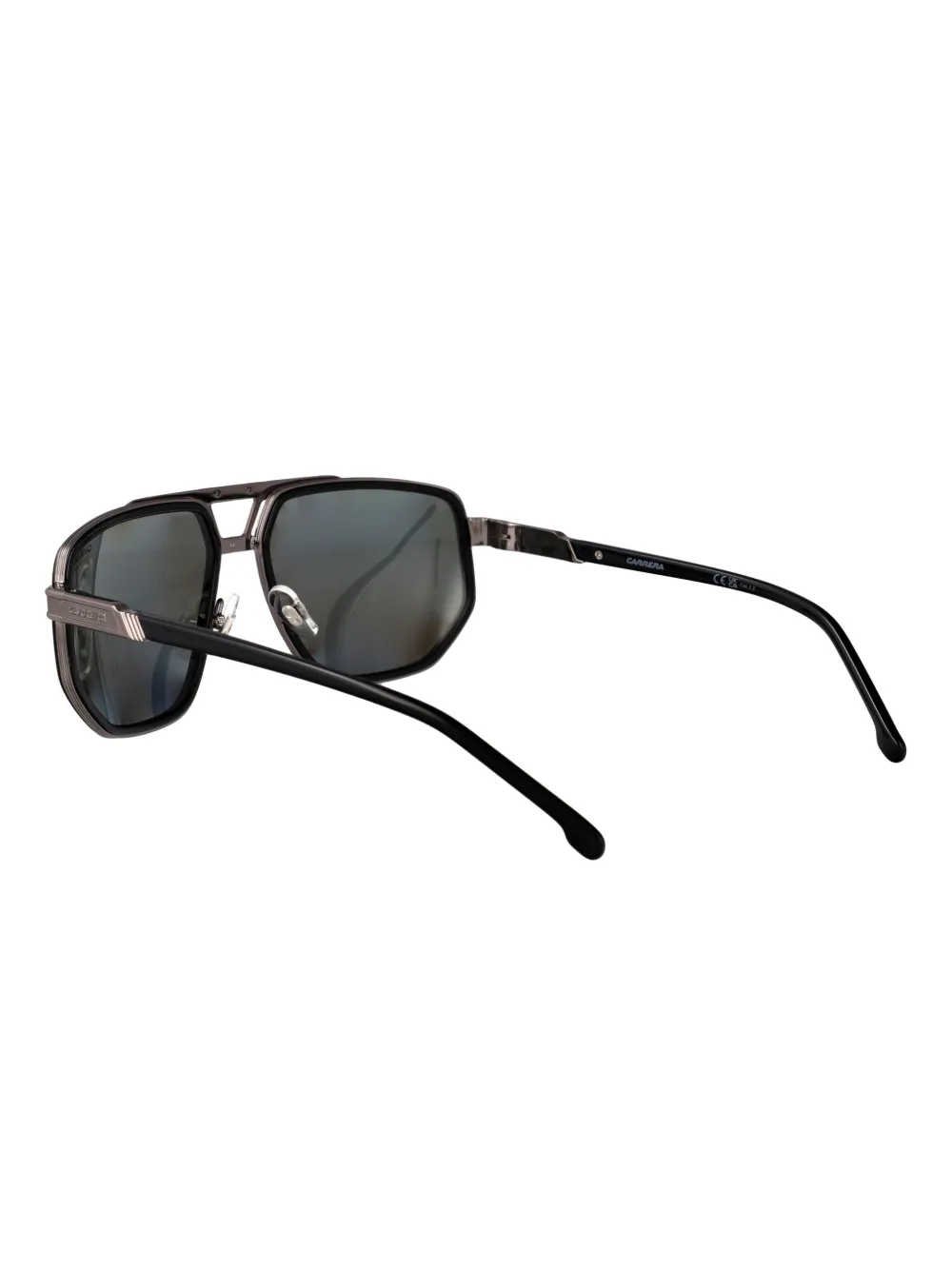Carrera 1072 S zonnebril met geometrisch montuur Zwart