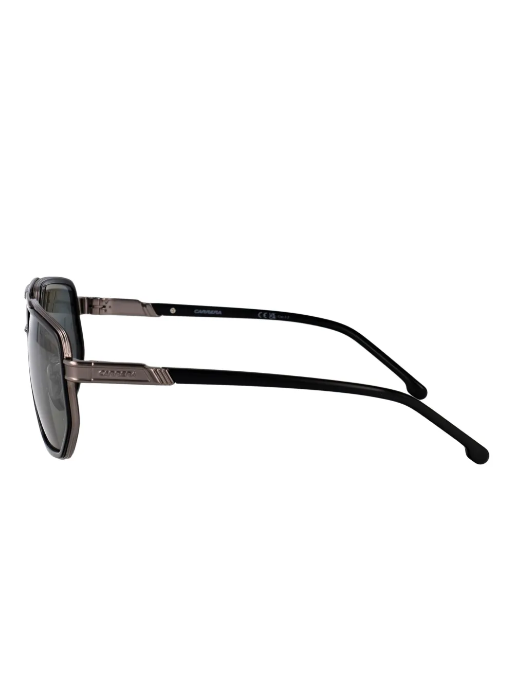 Carrera 1072 S zonnebril met geometrisch montuur Zwart
