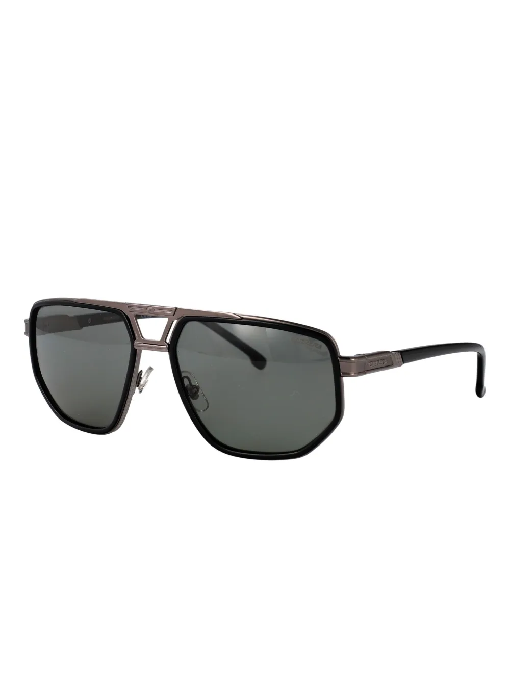 Carrera 1072 S zonnebril met geometrisch montuur Zwart