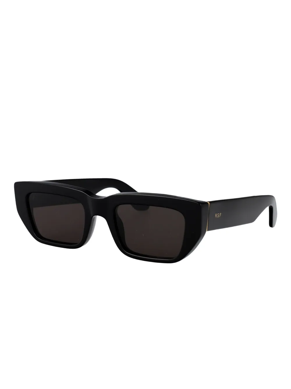 Retrosuperfuture Ra geometric-frame acetate sunglasses Zwart