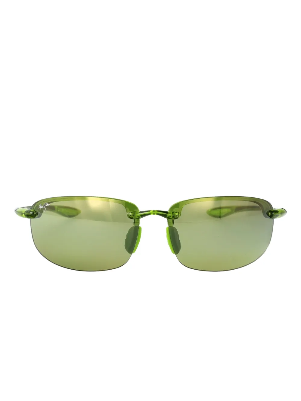 Maui Jim Ho'okipa semi-rimless sunglasses Groen
