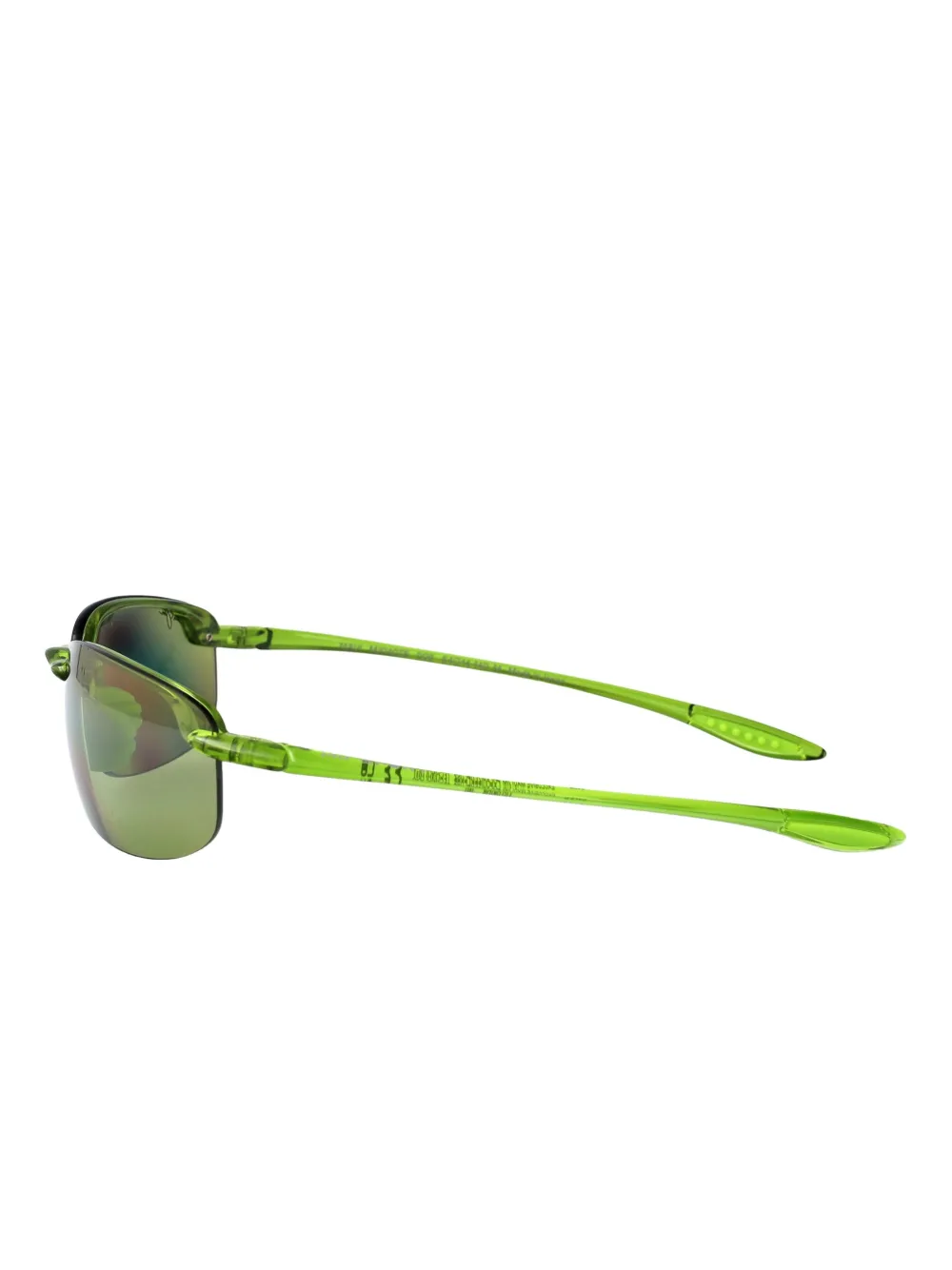 Maui Jim Ho'okipa semi-rimless sunglasses Groen