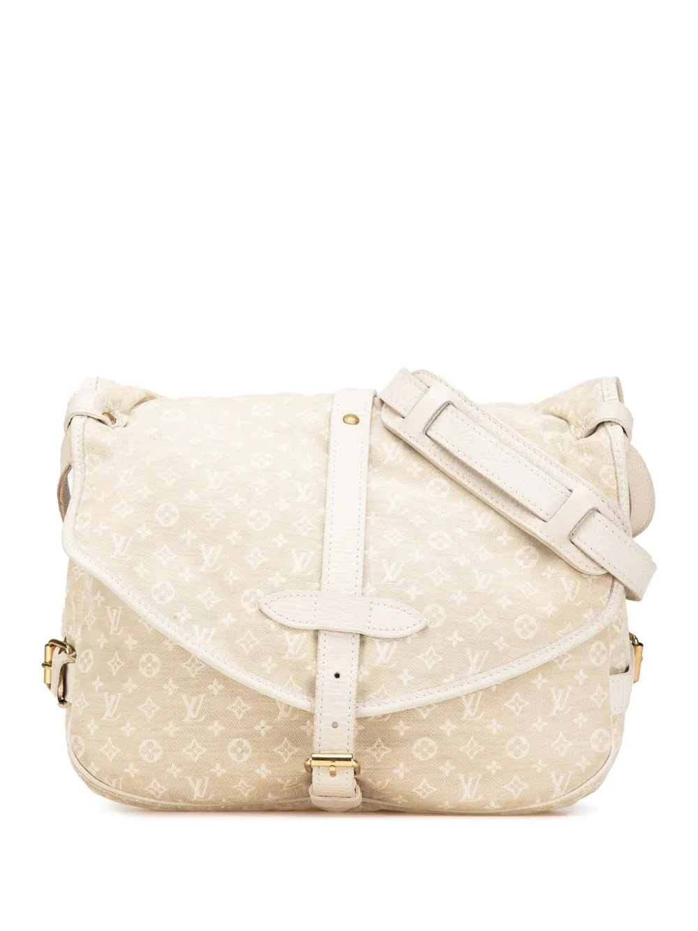 Louis Vuitton Pre-Owned 2007 Monogram Mini Lin Saumur crossbody bag | Brown | Image 1