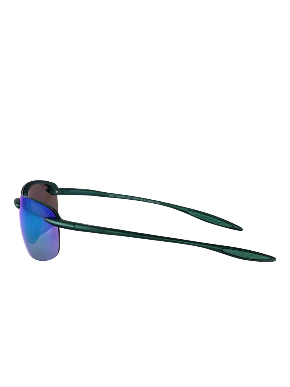 Maui Jim Ho'okipa Ultra zonnebril met randloos montuur Groen