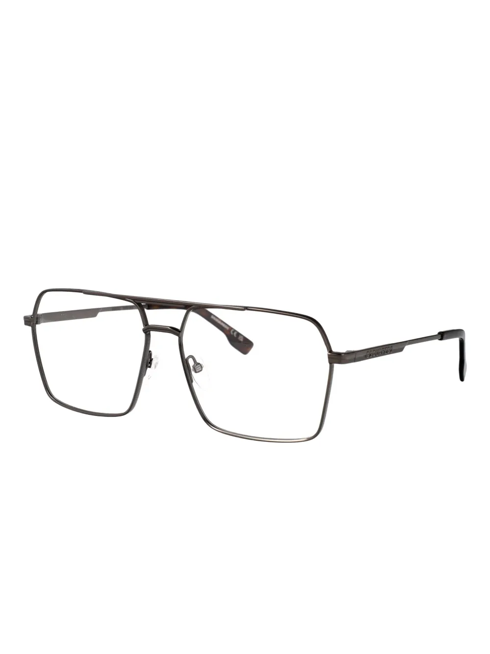 DSQUARED2 EYEWEAR Bril met vierkant montuur Grijs
