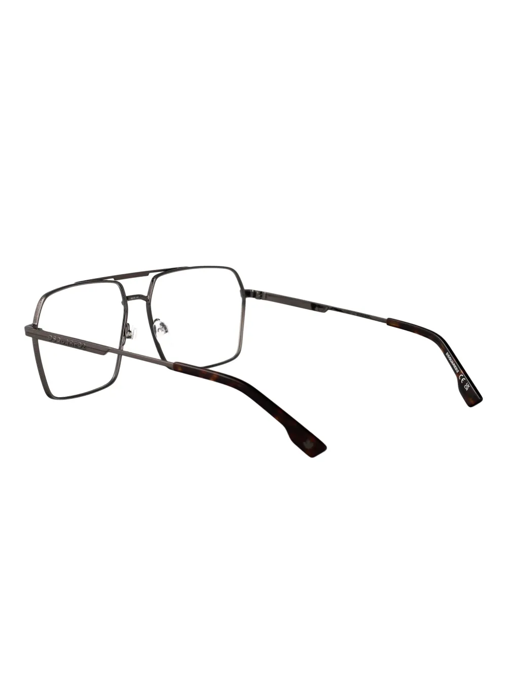 DSQUARED2 EYEWEAR Bril met vierkant montuur Grijs