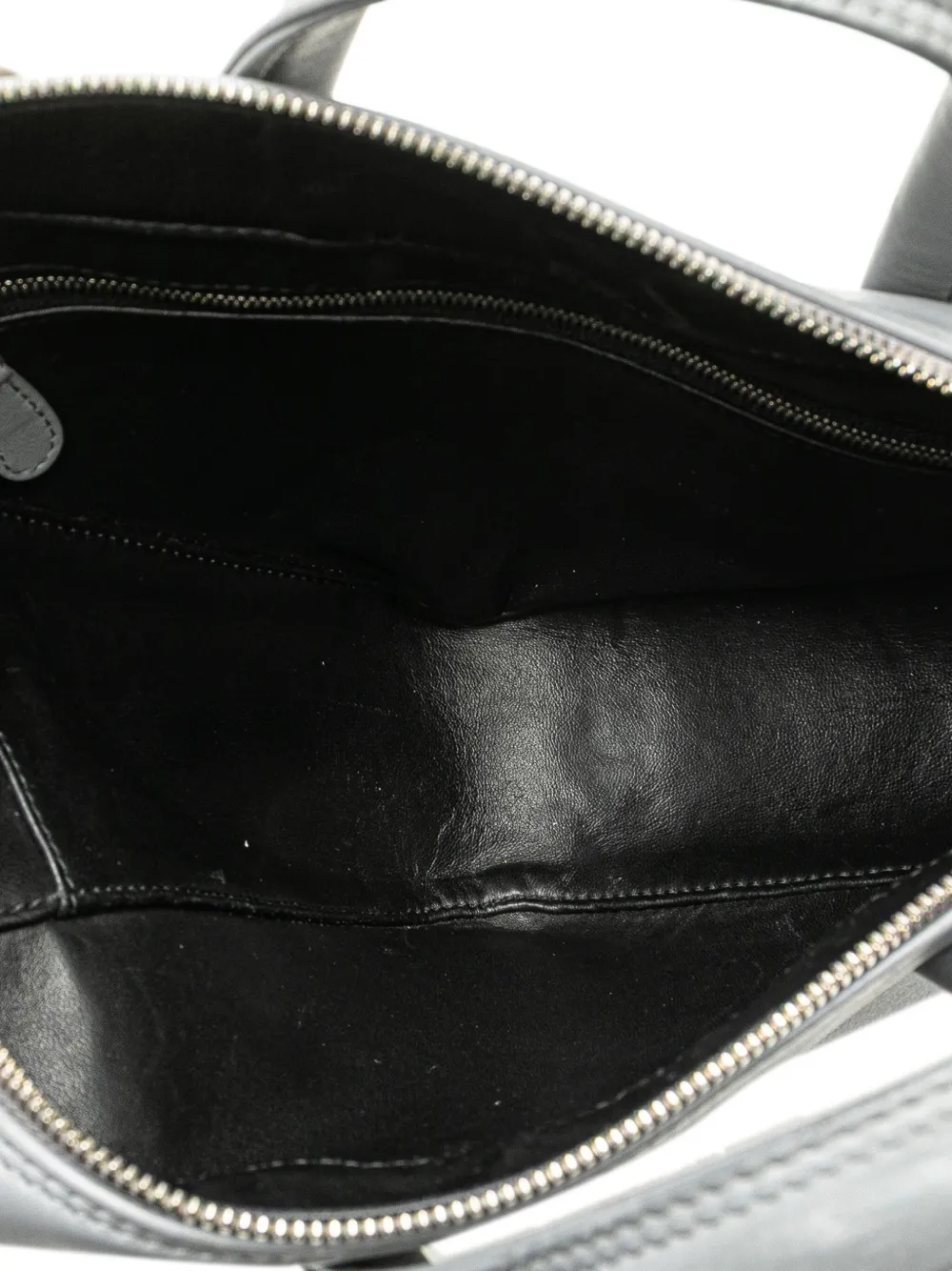 Pre-owned Balenciaga 2017 Medium Leather Triangle Duffle Bag Satchel