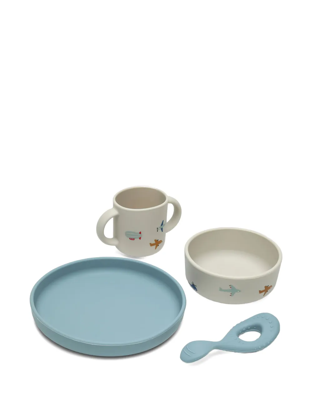 Liewood Vivi printed silicone tableware (set of four) | Tableware | Image 2