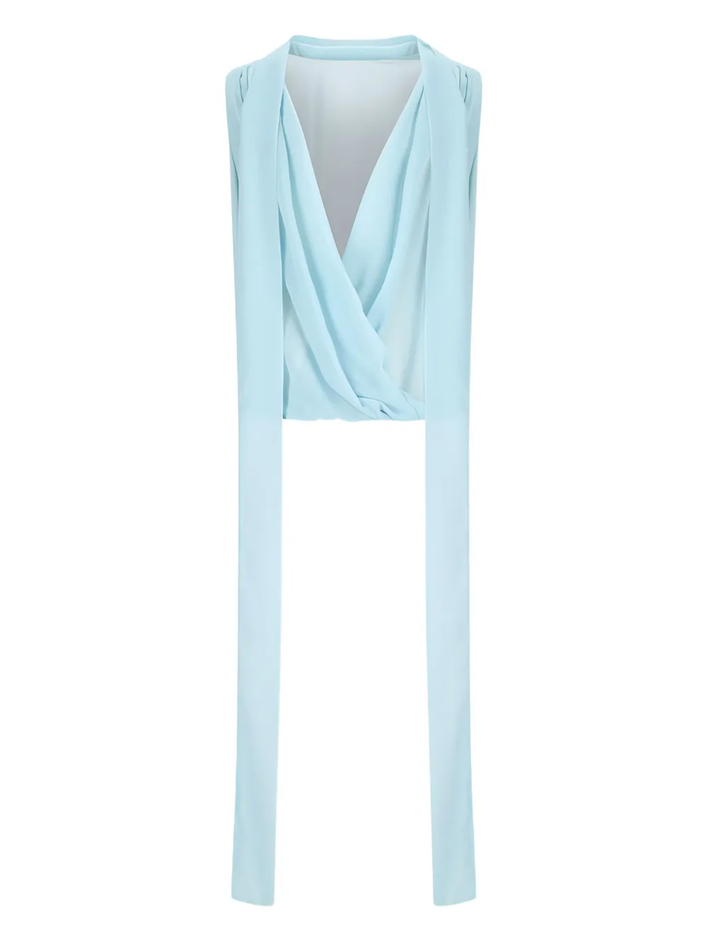 Blumarine Top drappeggiato