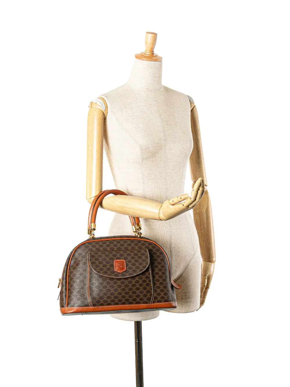 Céline Pre-Owned 1998 Macadam Coated Canvas handbag | Pre-owned | Image 2