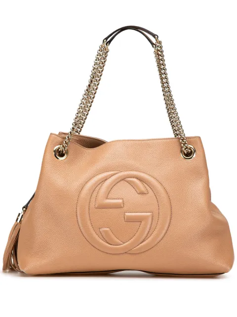 Gucci Pre-Owned 2000-2015 Medium Leather Soho Chain tote bag