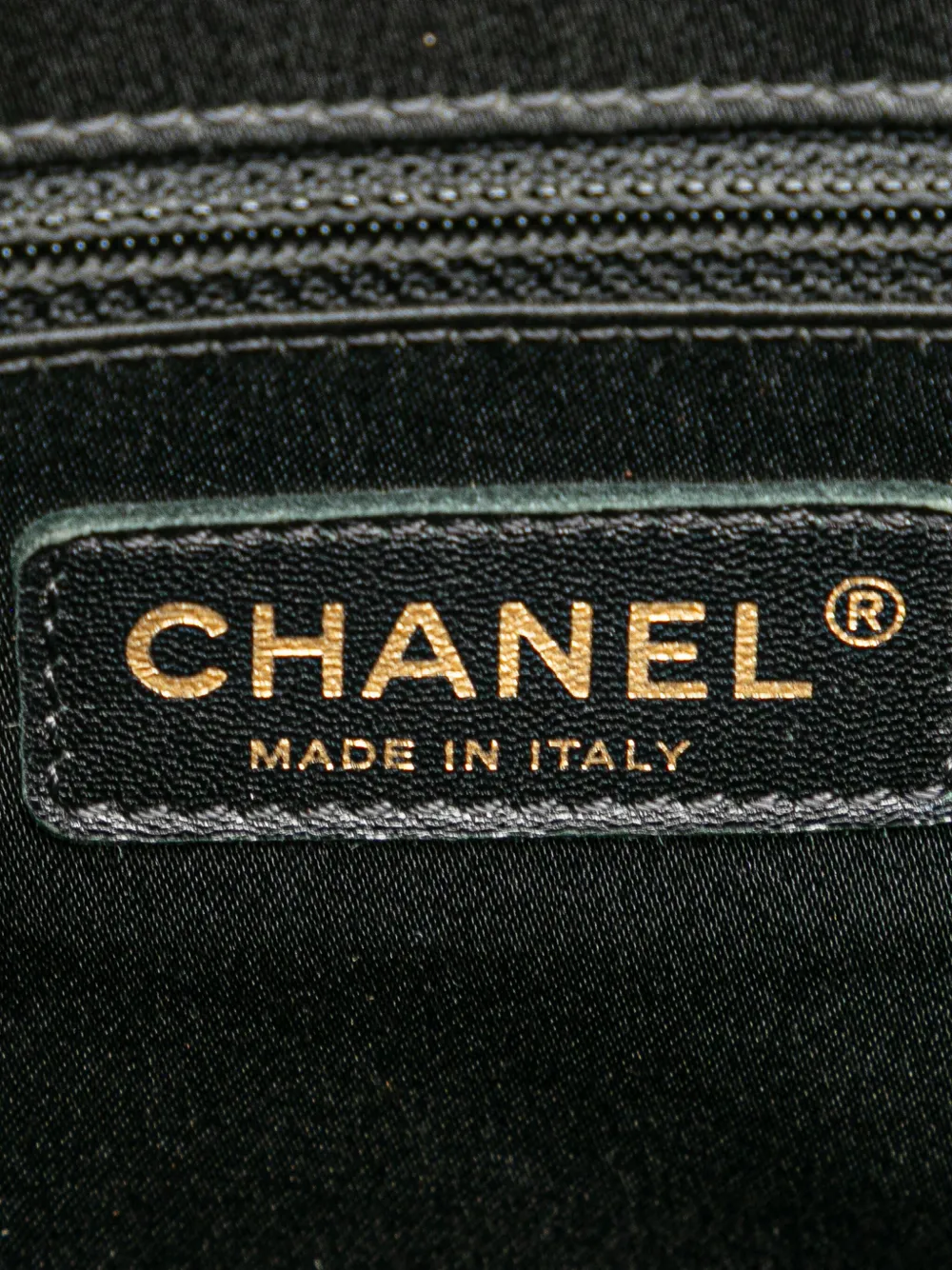 Pre-owned Chanel 2012 Caviar Grand Shopping Xl Tote Bag