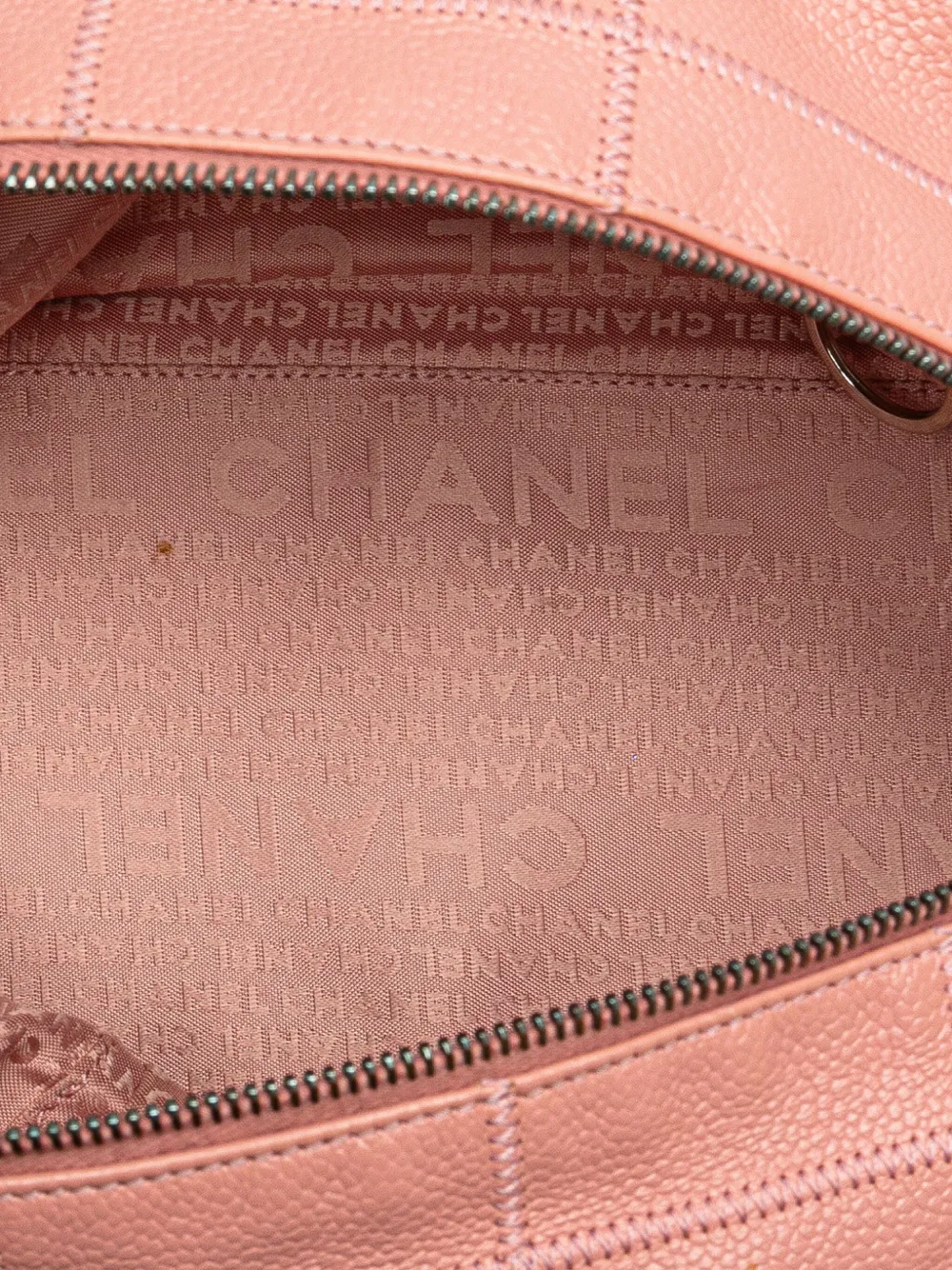 Pre-owned Chanel 2004-2005 Choco Bar Caviar Shoulder Bag