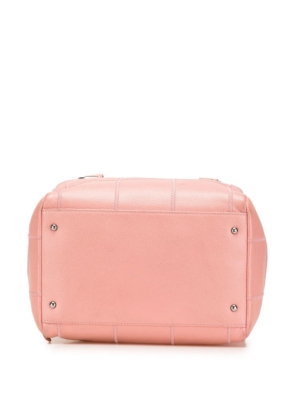 Pre-owned Chanel 2004-2005 Choco Bar Caviar Shoulder Bag