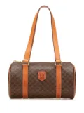 Céline Pre-Owned 1994 Macadam Coated Canvas boston bag - Brown
