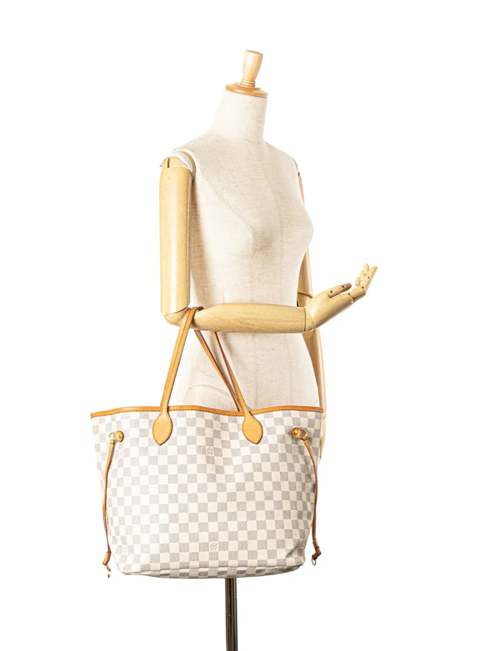 Louis Vuitton Pre-Owned 2014 Damier Azur Neverfull MM tote bag | Estilos de archivo | Image 2