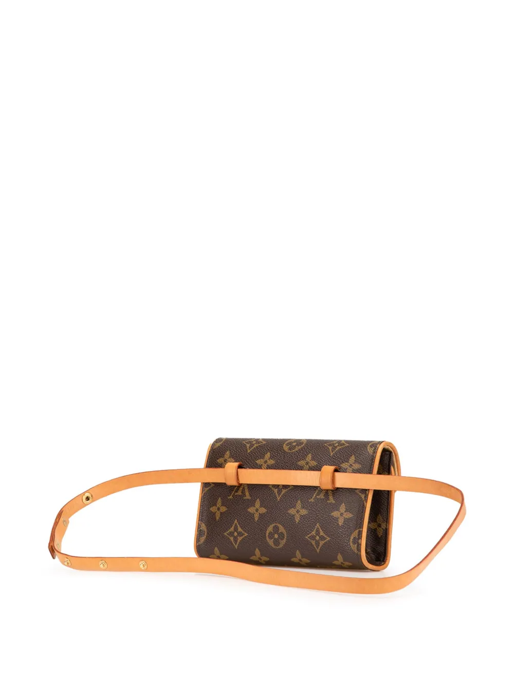 Pre-owned Louis Vuitton 2002 Monogram Pochette Florentine Belt Bag