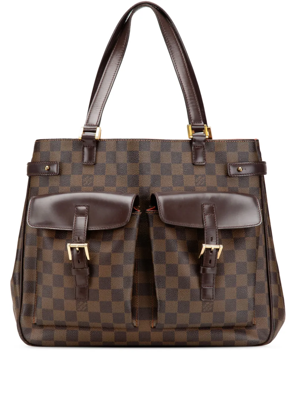 Louis Vuitton Pre-Owned 2005 ダミエ エベヌ ユゼス トートバッグ - ブラウン Louis Vuitton Pre-Owned 2005 ダミエ エベヌ ユゼス トートバッグ - ブラウン