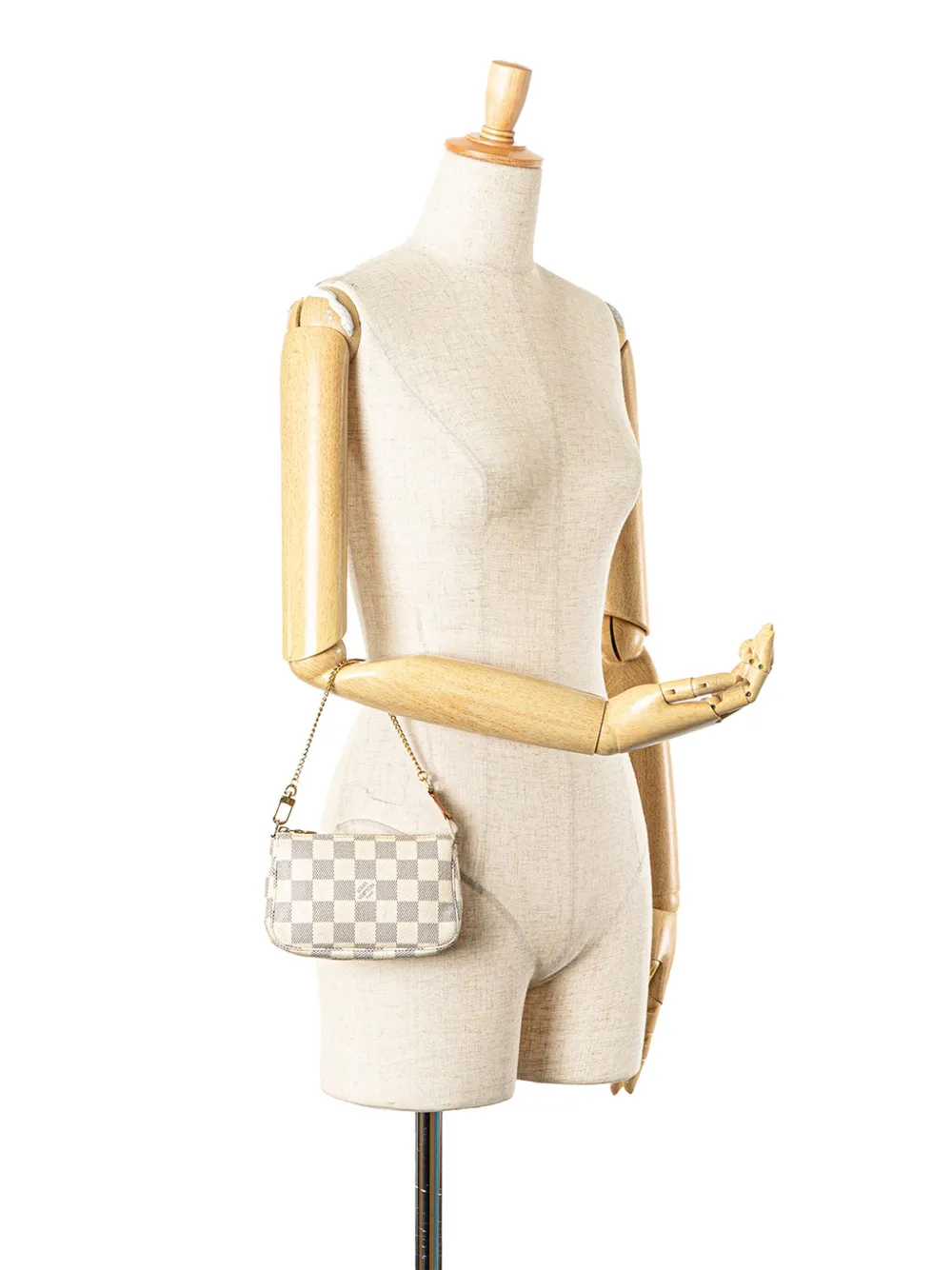 Louis Vuitton Pre-Owned 2007 Damier Azur Mini Pochette Accessoires handbag | Pre-Owned | Image 2