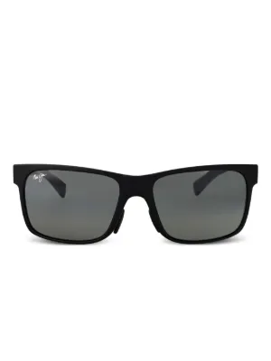 Maui Jim Ho'opili スクエアフレーム サングラス | ブルー | FARFETCH JP