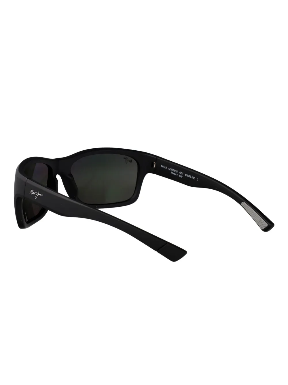 Maui Jim Ano Nui rectangle-frame sunglasses Zwart