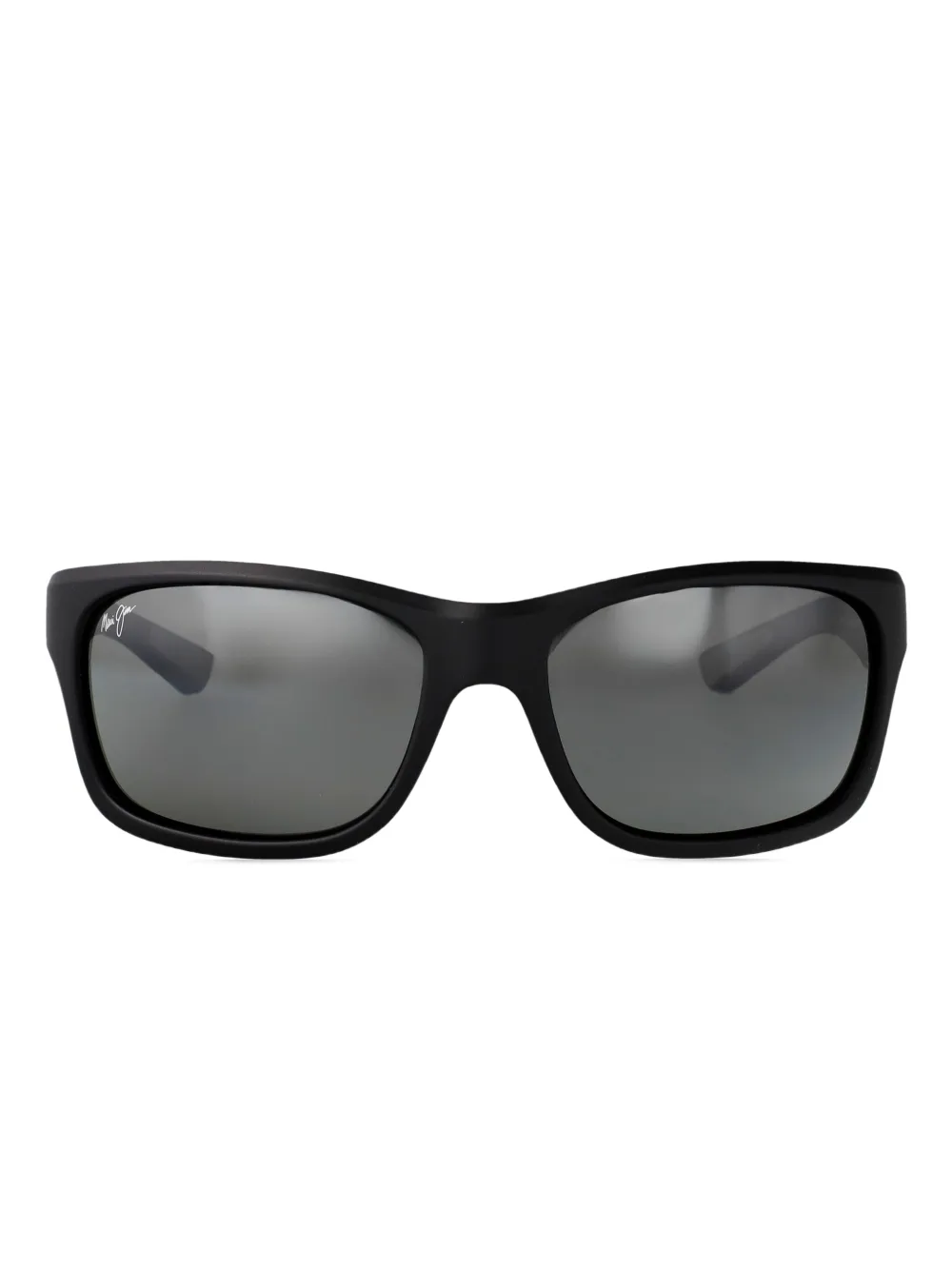 Maui Jim Ano Nui rectangle-frame sunglasses Zwart