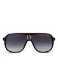Carrera 1007/S shield-frame sunglasses - Black