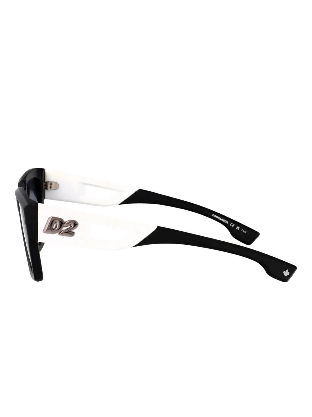DSQUARED2 EYEWEAR Zonnebril met vierkant montuur Zwart