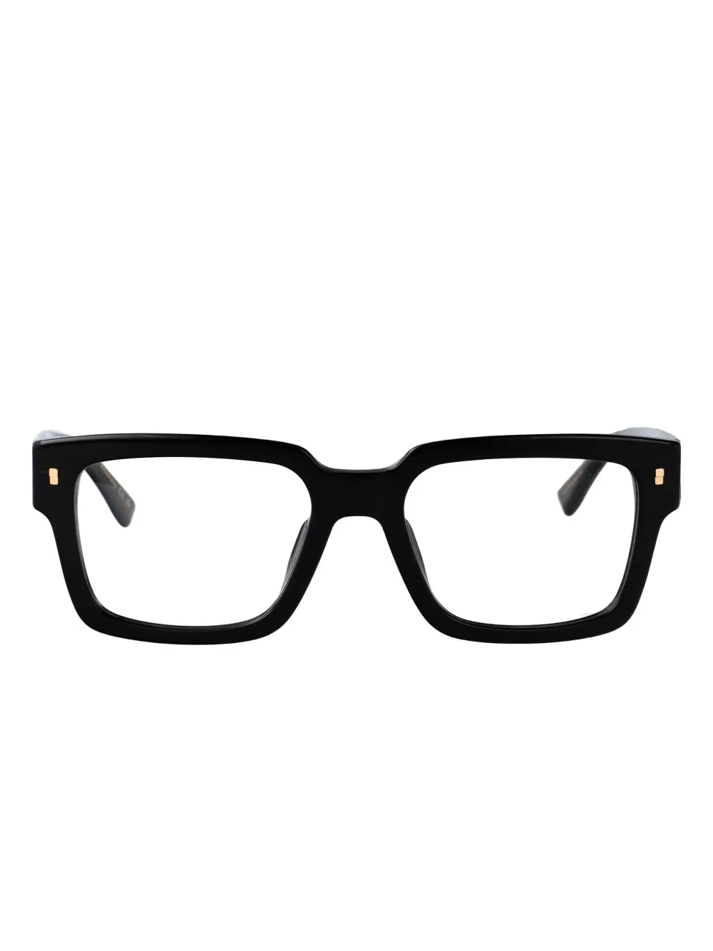 DSQUARED2 EYEWEAR Bril met vierkant montuur Zwart