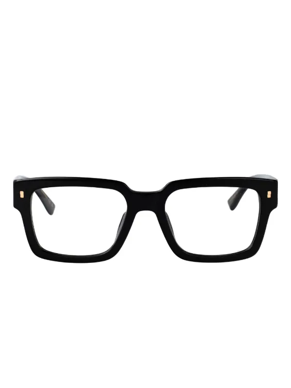 DSQUARED2 EYEWEAR square-frame Glasses Black FARFETCH IN