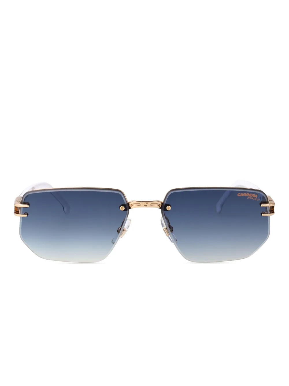 Carrera 1070 S zonnebril met randloos montuur Goud