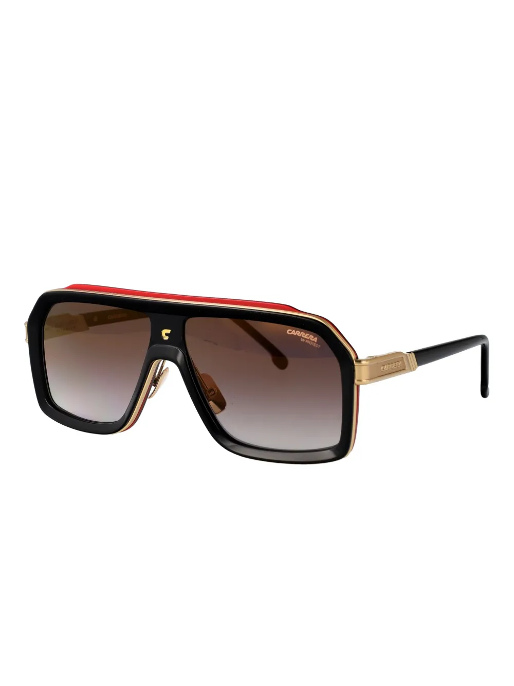 Carrera CA 1053 S TI square-frame sunglasses Zwart