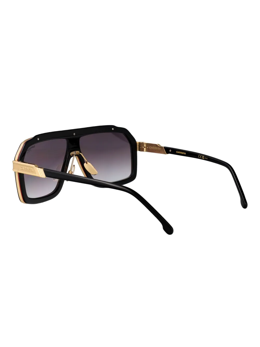 Carrera CA 1053 S TI square-frame sunglasses Zwart